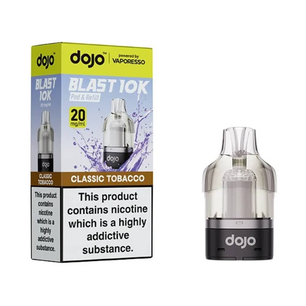 Vaporesso Dojo Blast 10K Pods Classic Tobacco