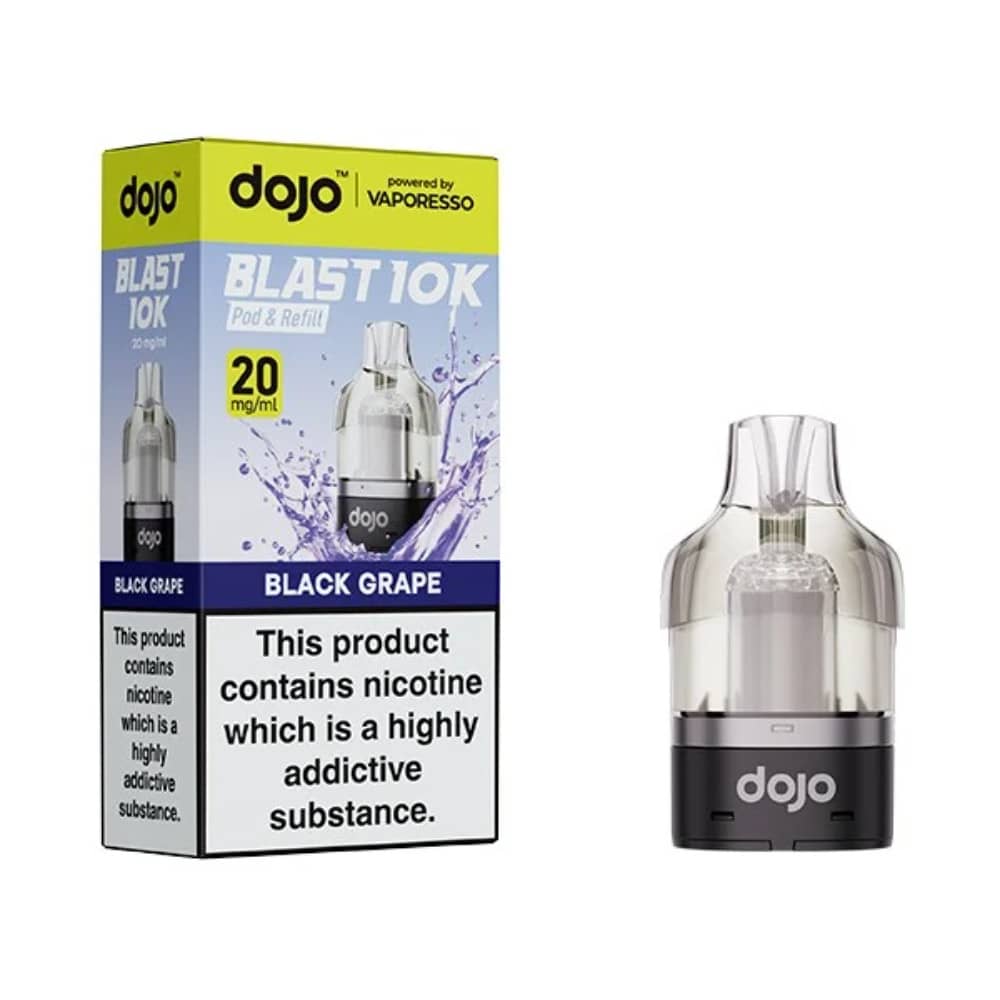 Vaporesso Dojo Blast 10K Pods Black Grape
