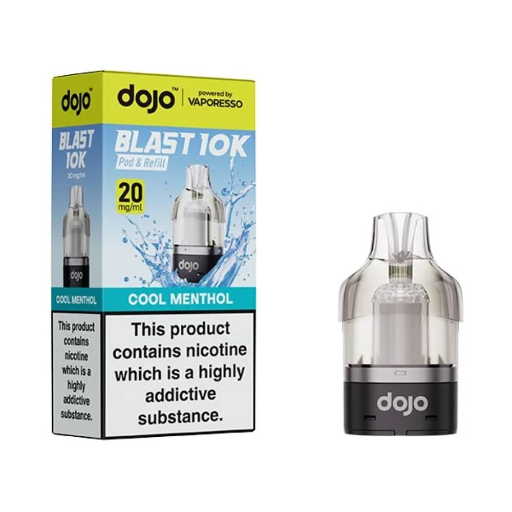 Vaporesso Dojo Blast 10K Pods Cool Menthol