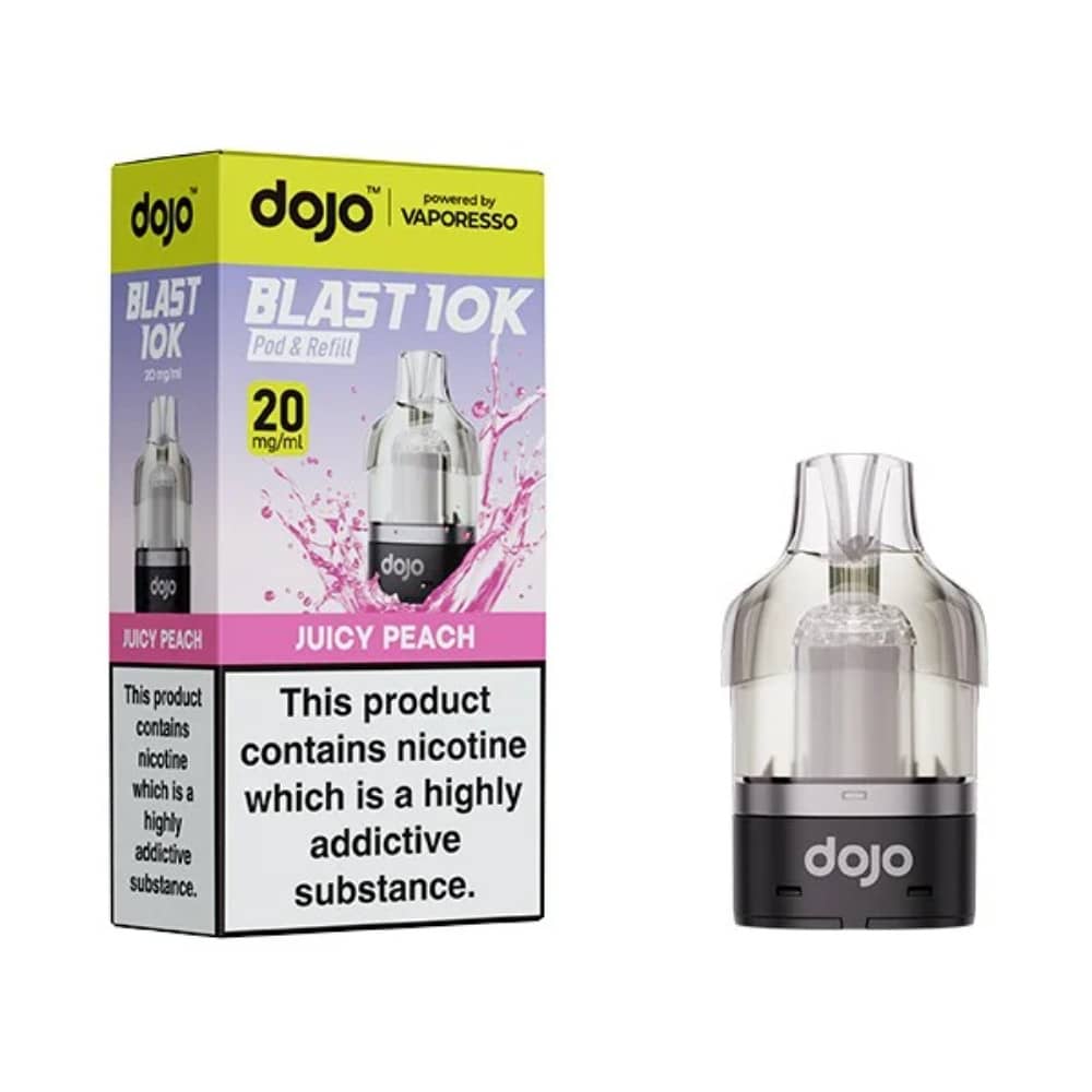 Vaporesso Dojo Blast 10K Pods Juicy Peach