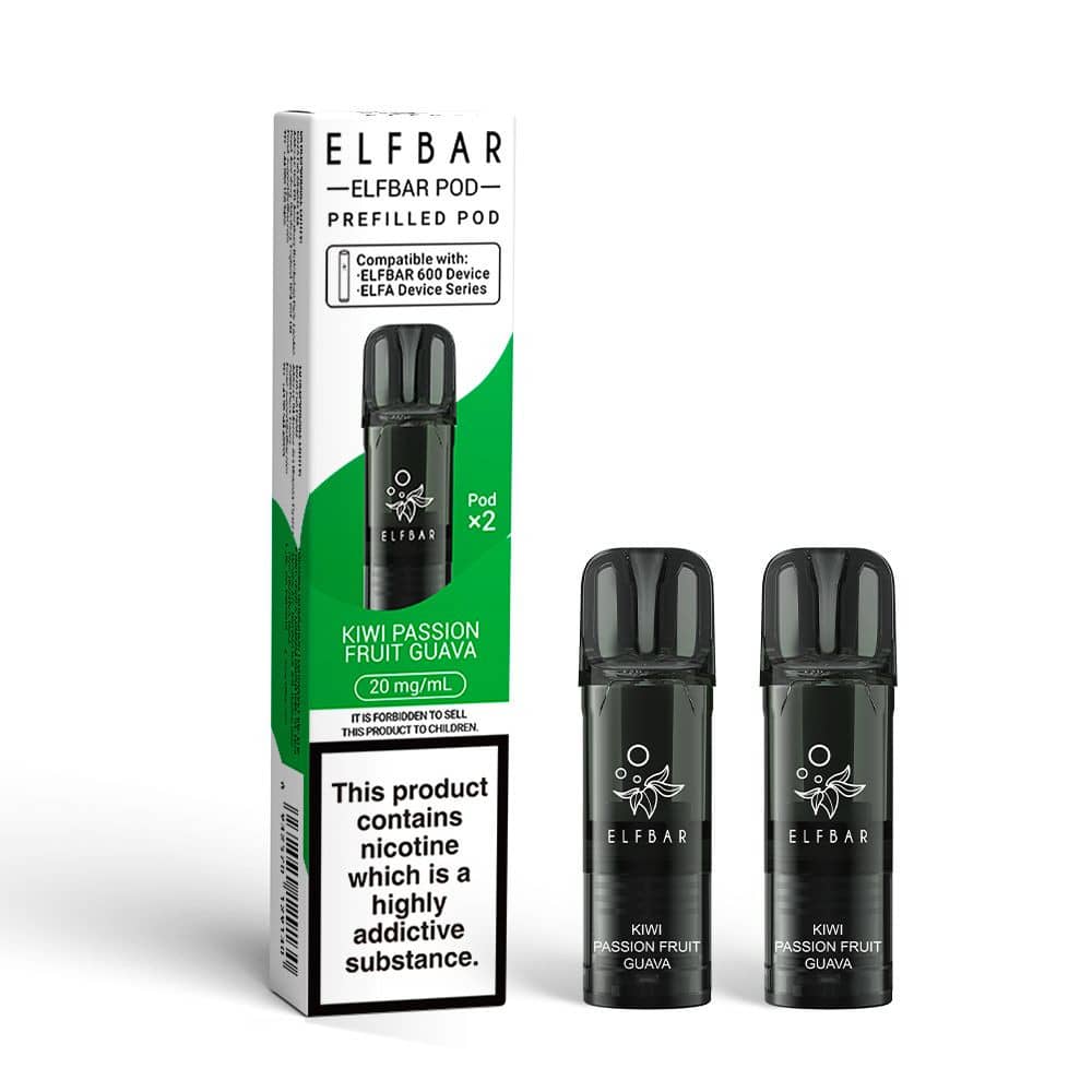 Elf Bar 600 Pods Kiwi Passionfruit Guava