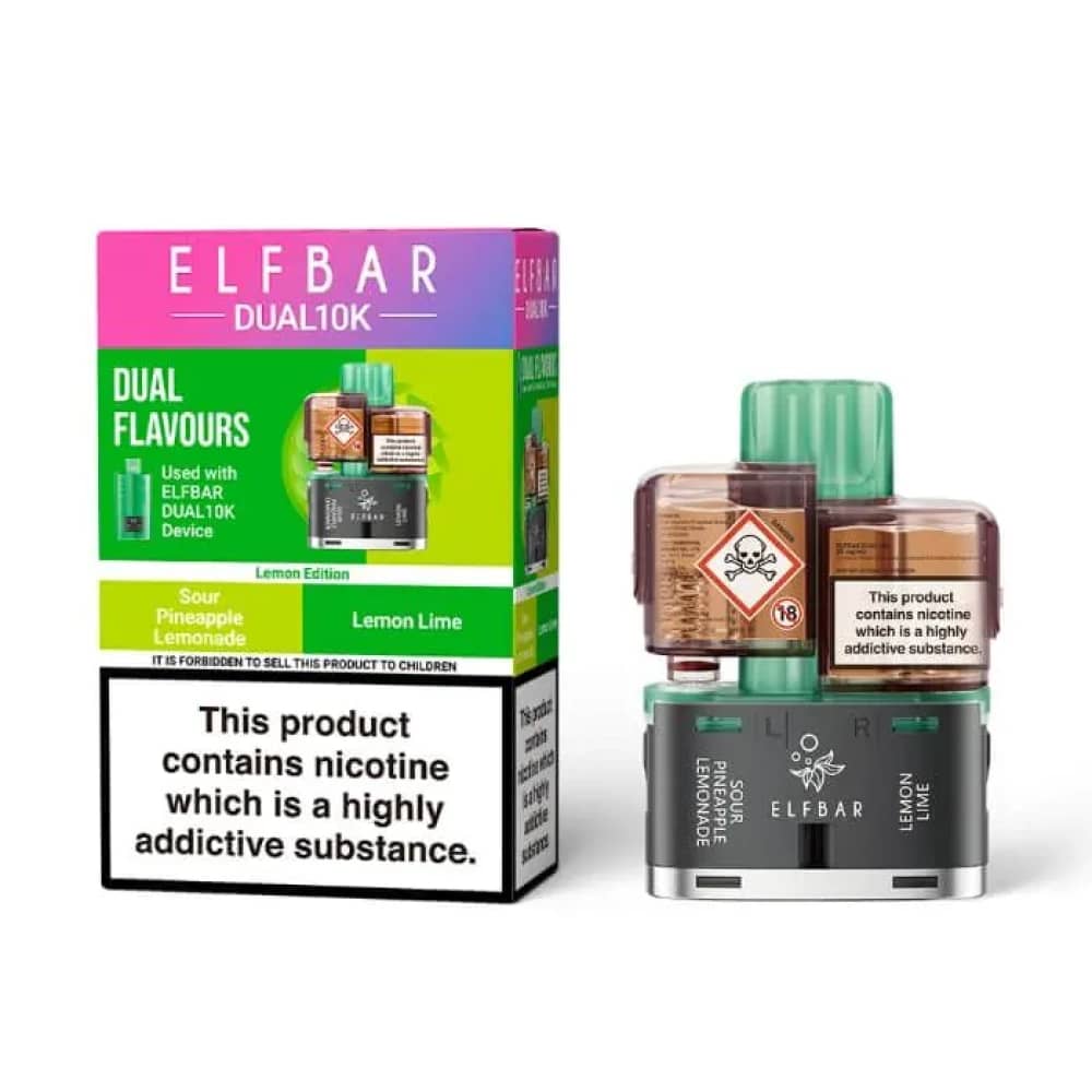 Elf Bar Dual 10k Pods Lemon Edition
