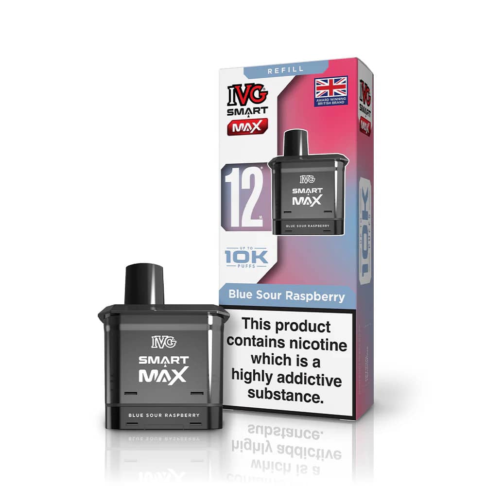 IVG Smart Max 10k Pods Blue Sour Raspberry