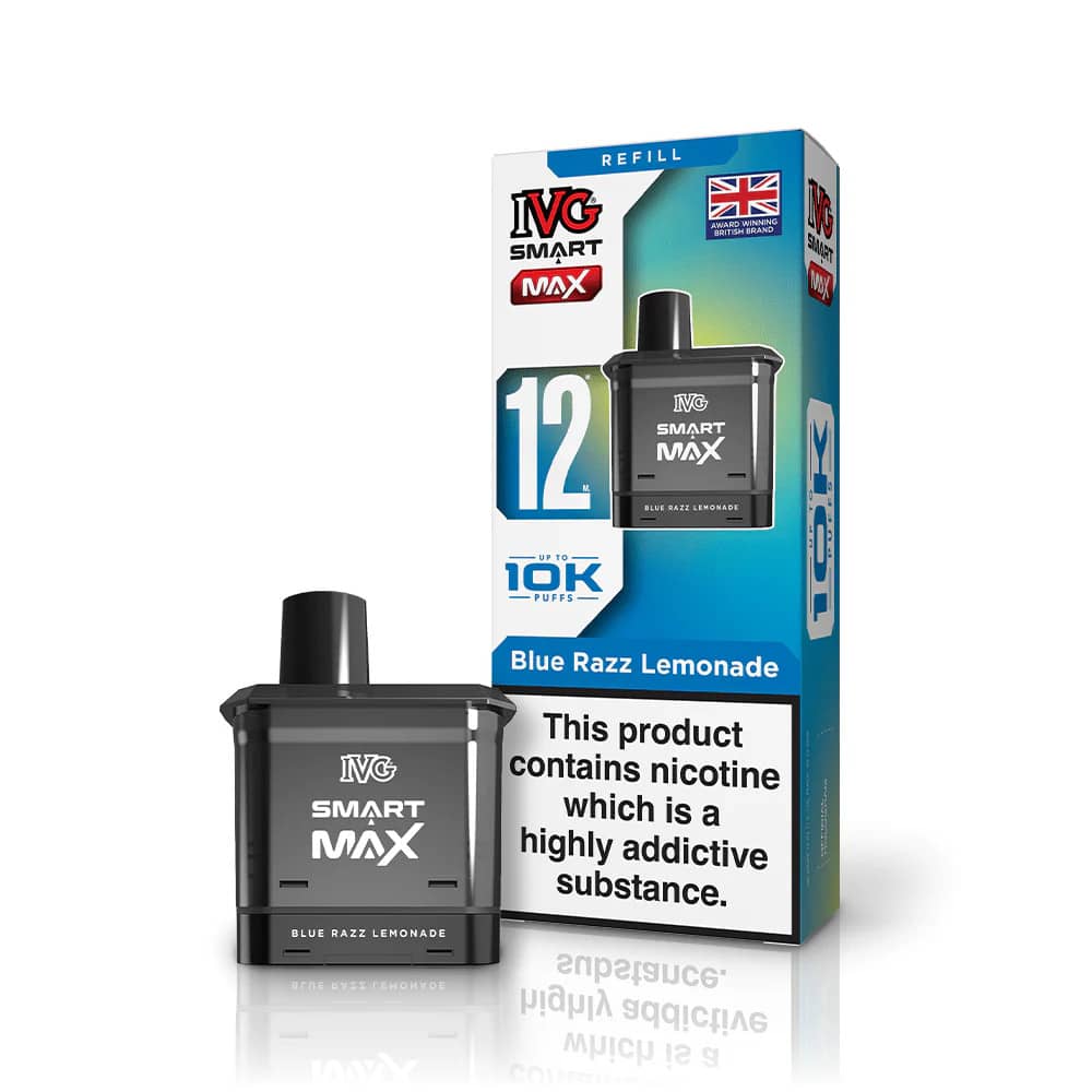 IVG Smart Max 10k Pods Blue Razz Lemonade