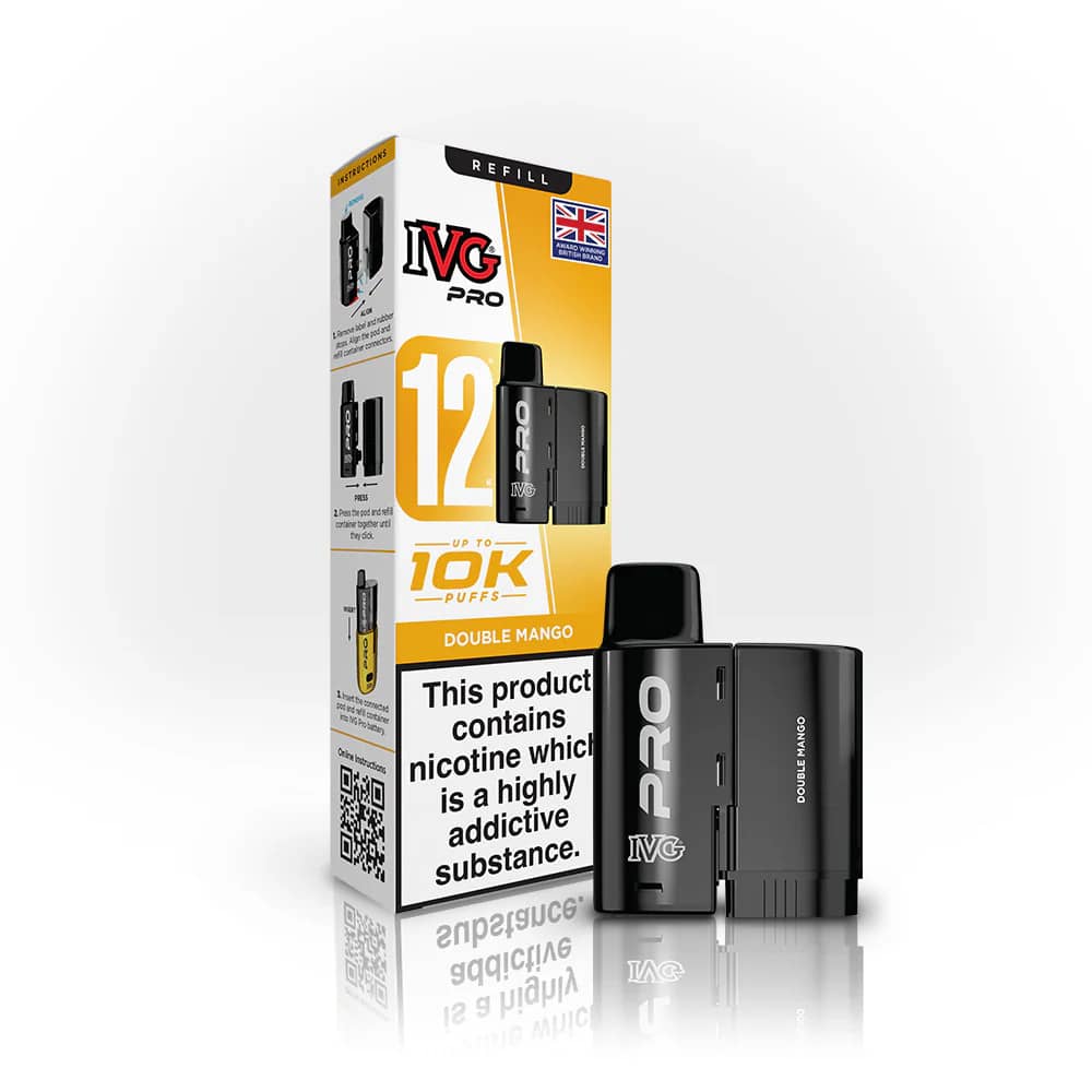 IVG Pro 10K Pods Double Mango
