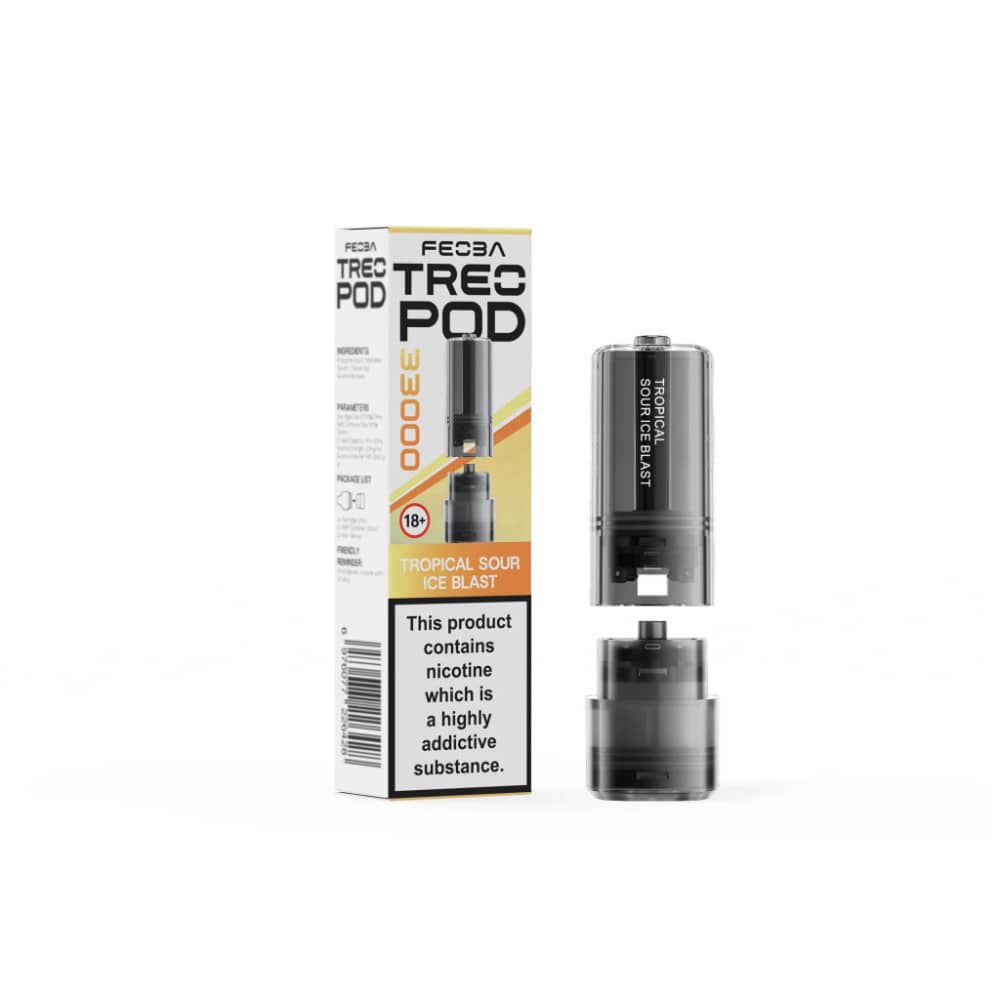 Feoba Treo 33k Pods Tropical Sour Ice Blast