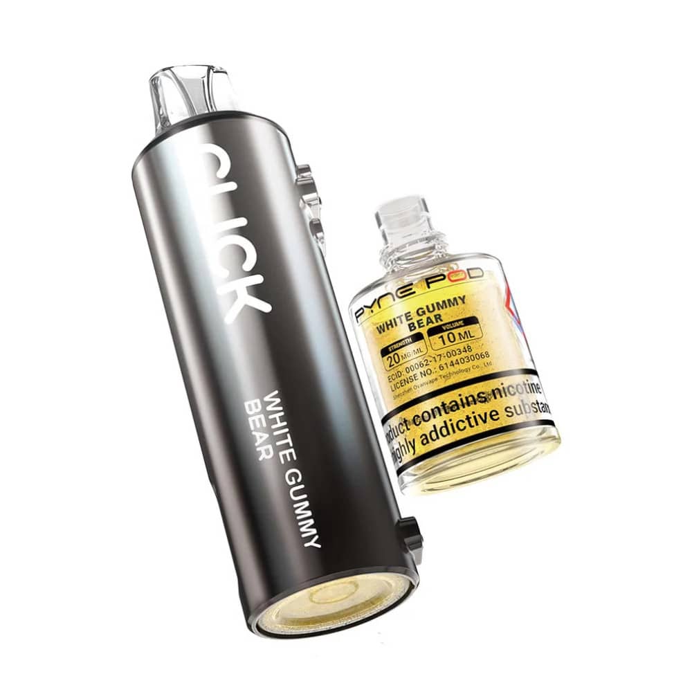 Pyne Pod Click 10k Pods White Gummy Bear