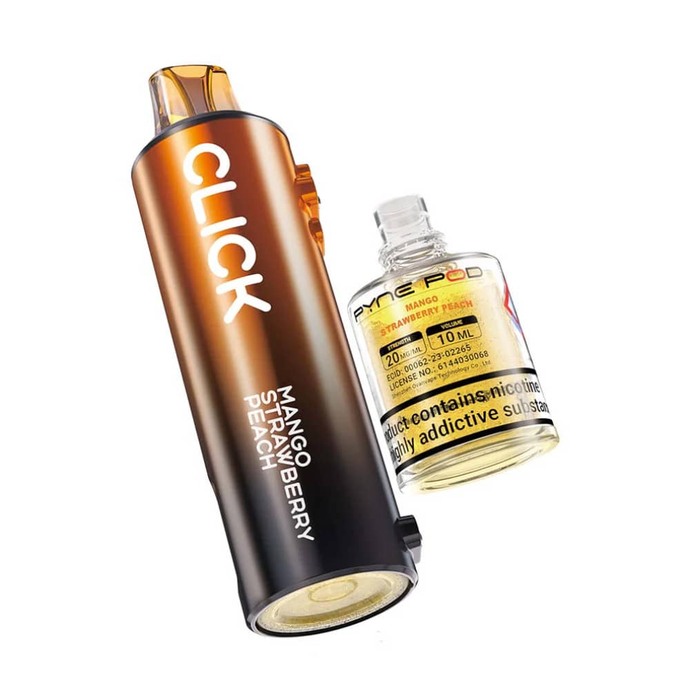 Pyne Pod Click 50k Pods Mango Strawberry Peach