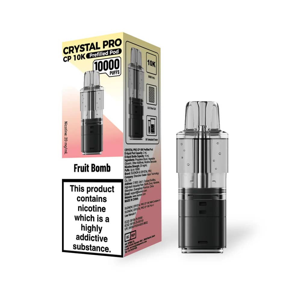 Crystal Pro CP 10k Pods Fruit Bomb