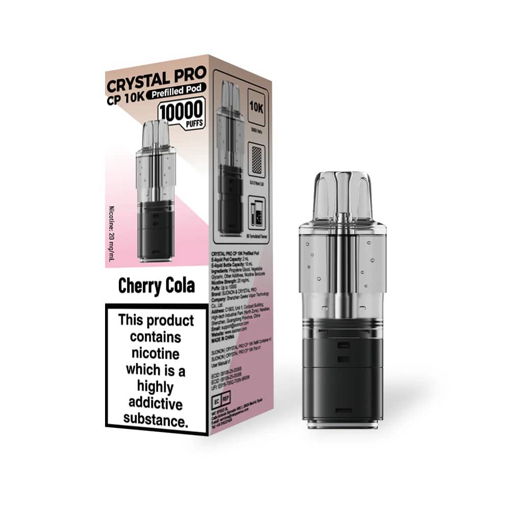 Crystal Pro CP 10k Pods Cherry Cola