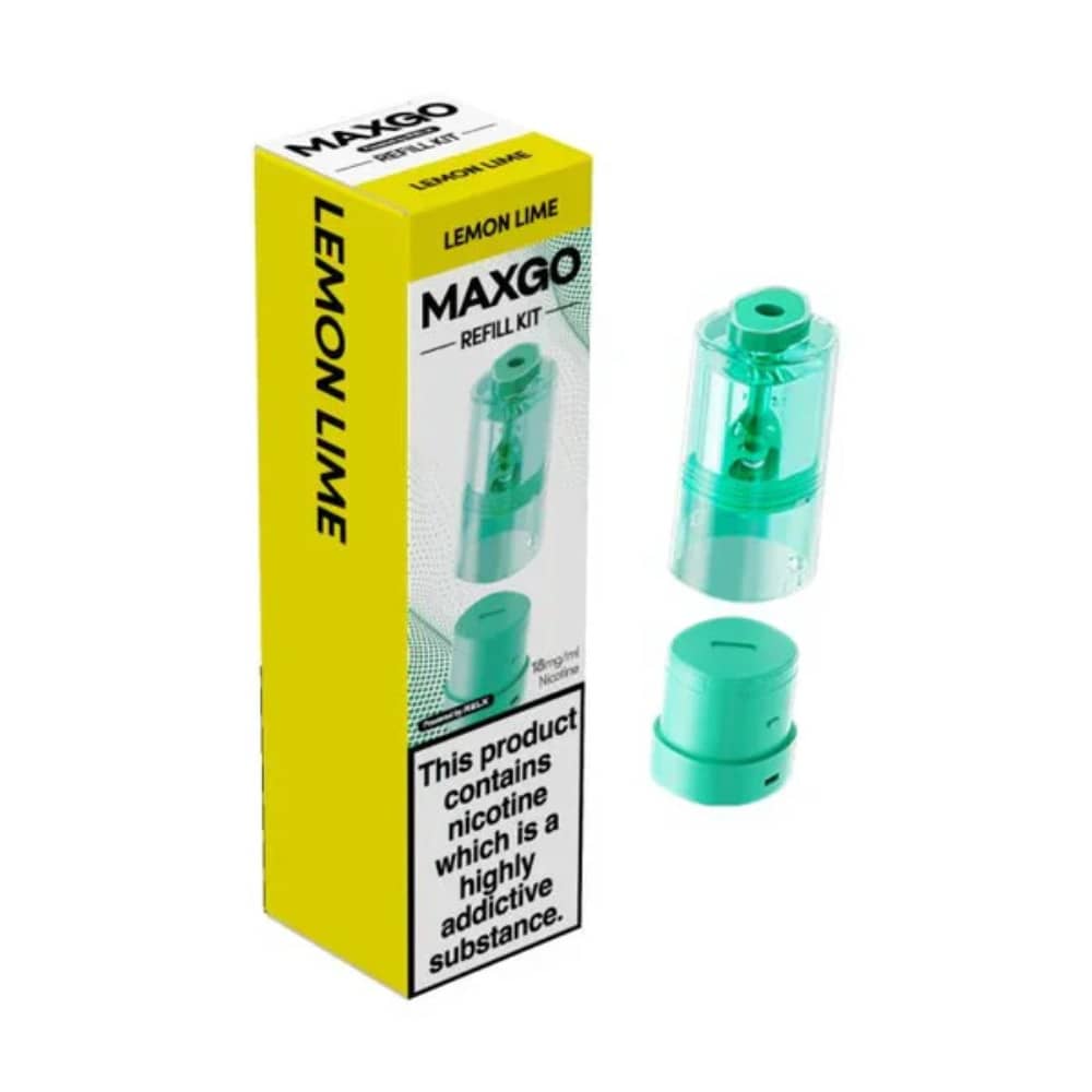 Relx Maxgo 33k & 12k Pods Lemon Lime
