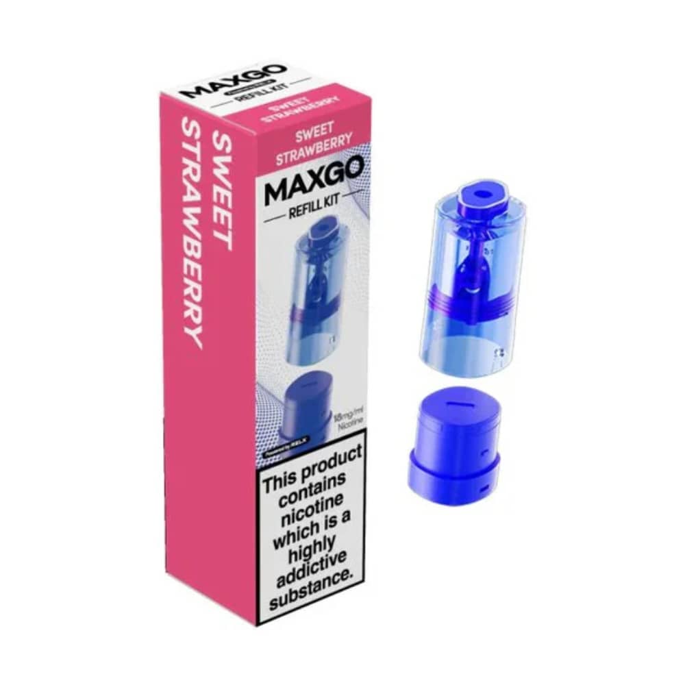 Relx Maxgo 33k & 12k Pods Sweet Strawberry