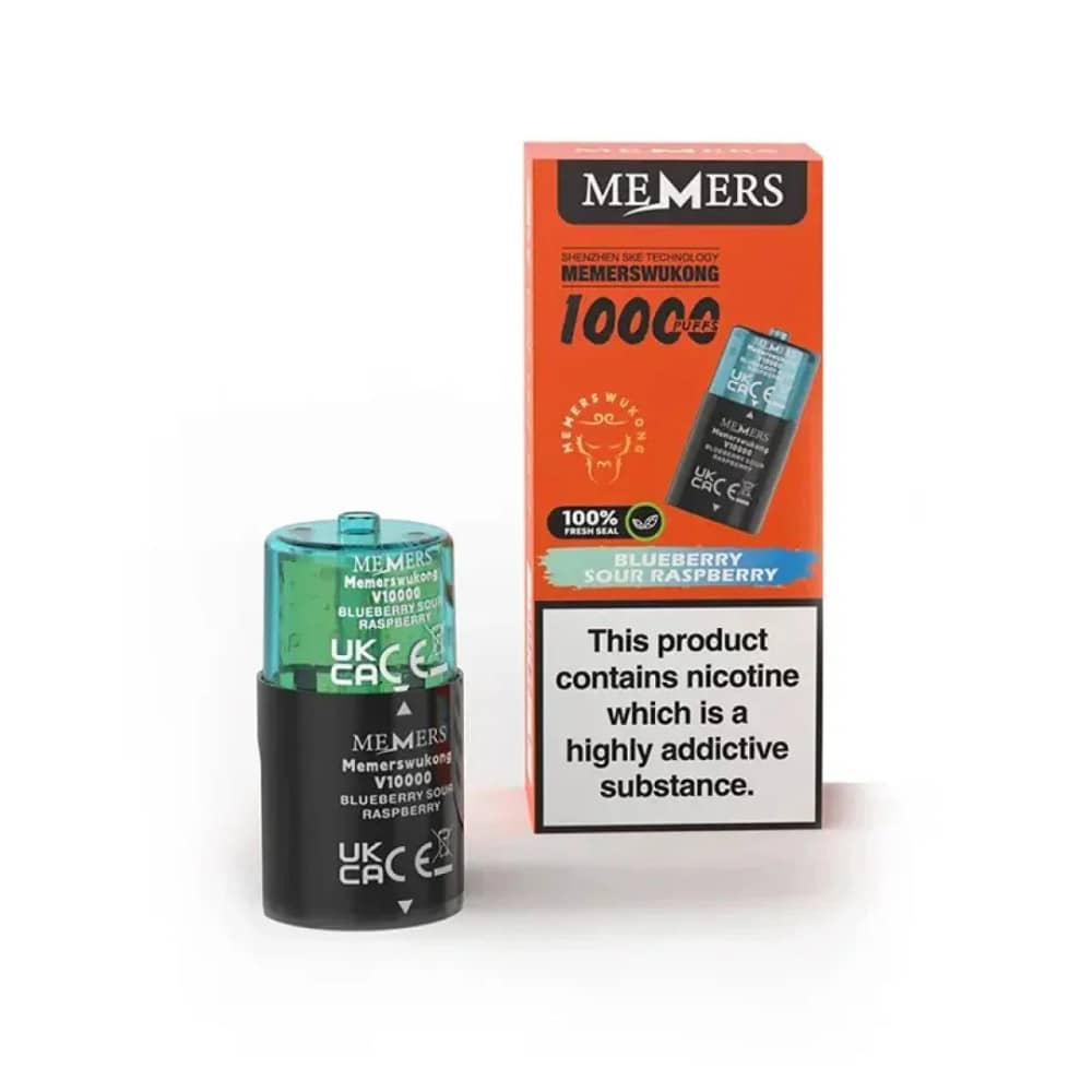 Ske Memers Wukong V10000 Pods Blueberry Sour Raspberry