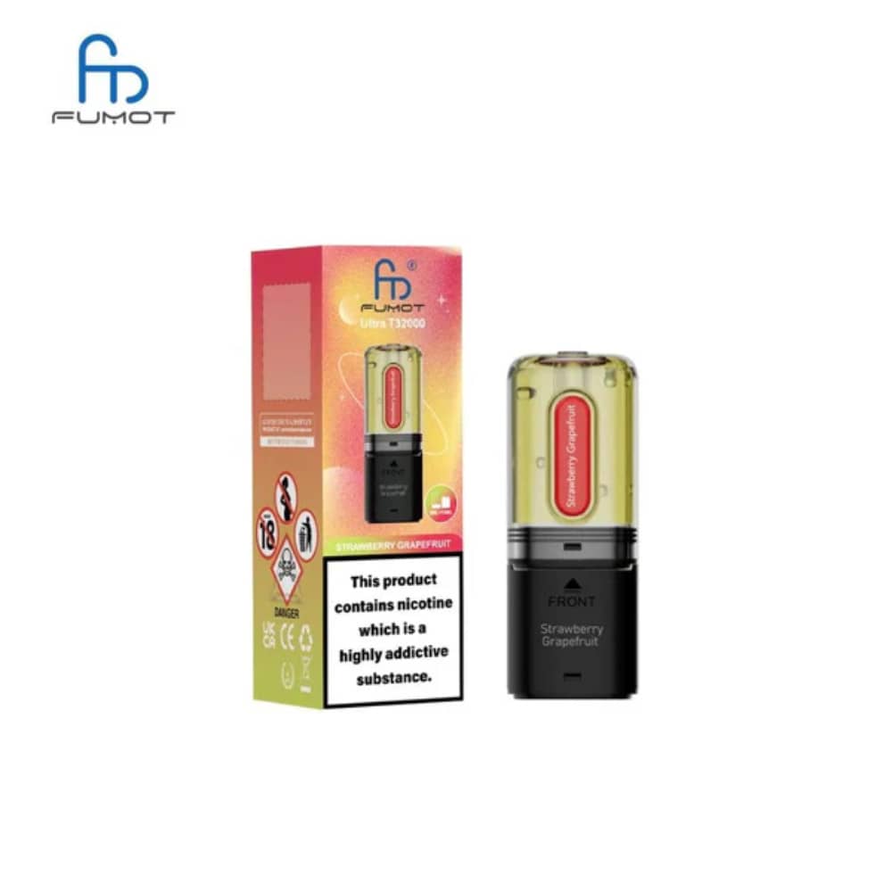 RandM Fumot T32000 Ultra Pods Strawberry Grapefruit