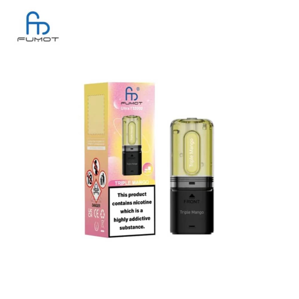 RandM Fumot T32000 Ultra Pods Triple Mango