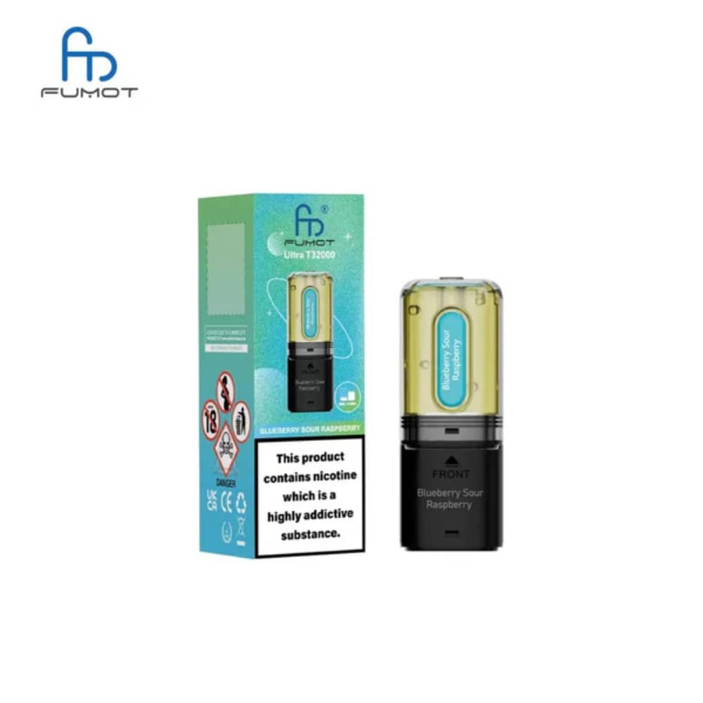 RandM Fumot T32000 Ultra Pods Blueberry Sour Raspberry