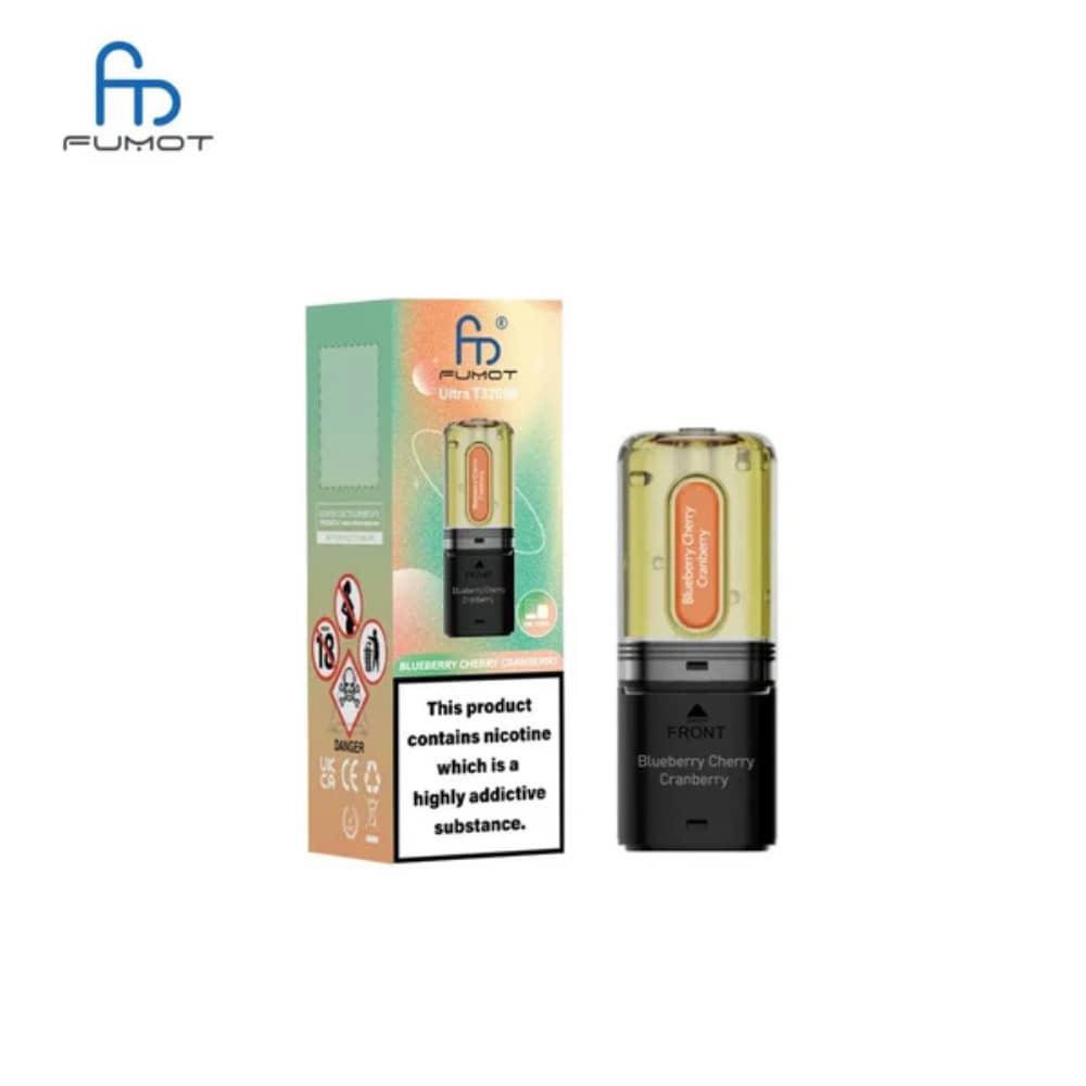 RandM Fumot T32000 Ultra Pods Blueberry Cherry Cranberry