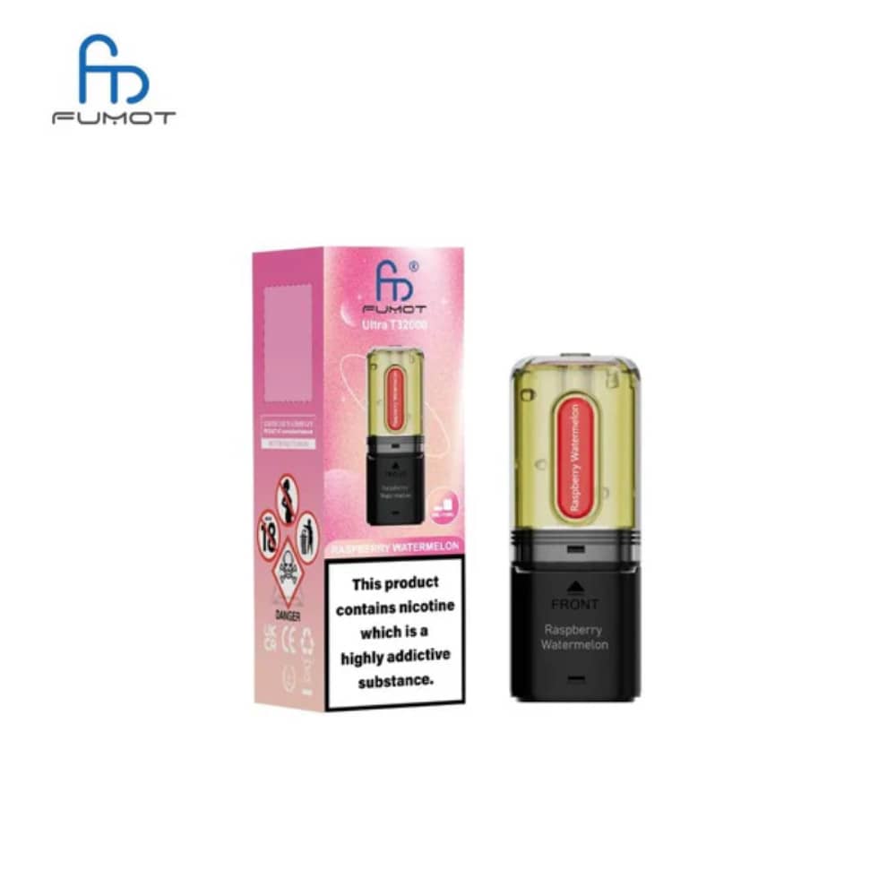 RandM Fumot T32000 Ultra Pods Raspberry Watermelon