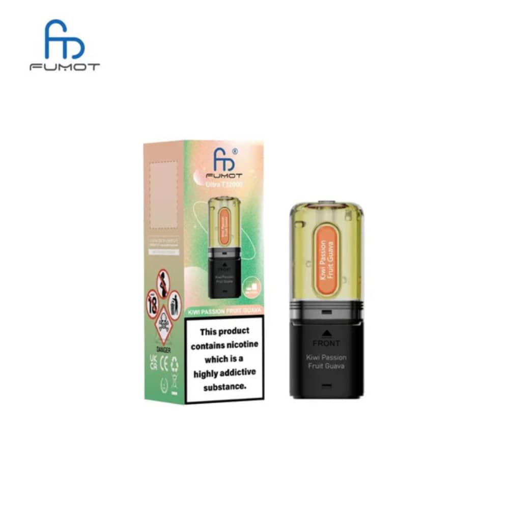 RandM Fumot T32000 Ultra Pods Kiwi Passionfruit Guava