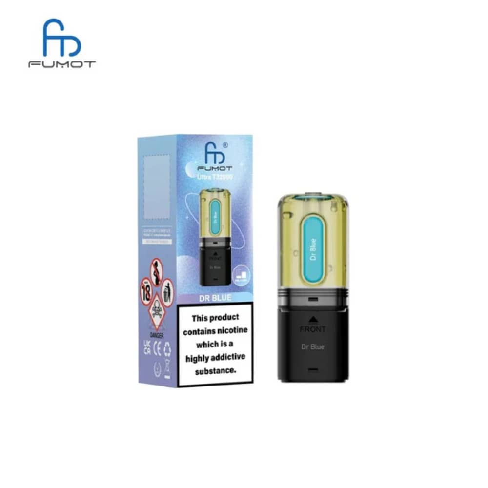 RandM Fumot T32000 Ultra Pods Dr Blue