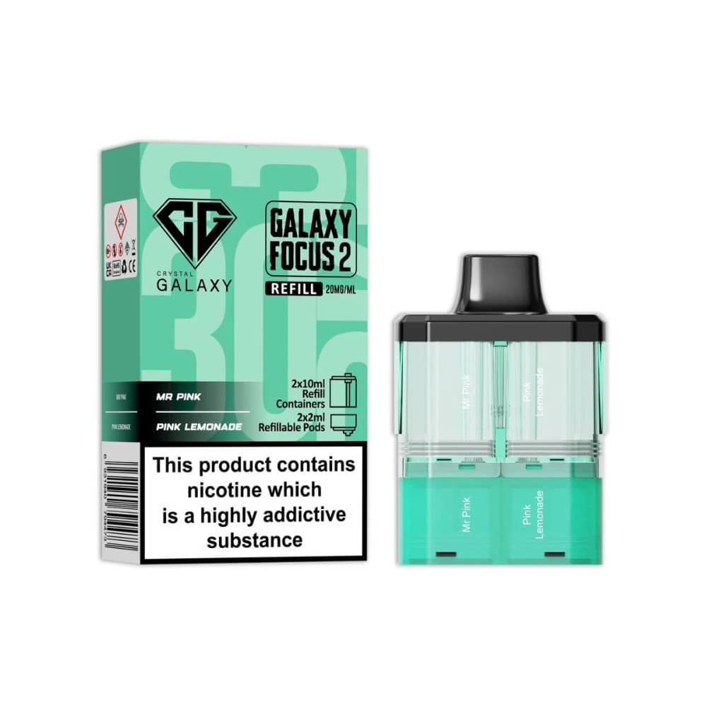 Crystal Galaxy 30k Focus 2 Pods Mr Pink / Pink Lemonade