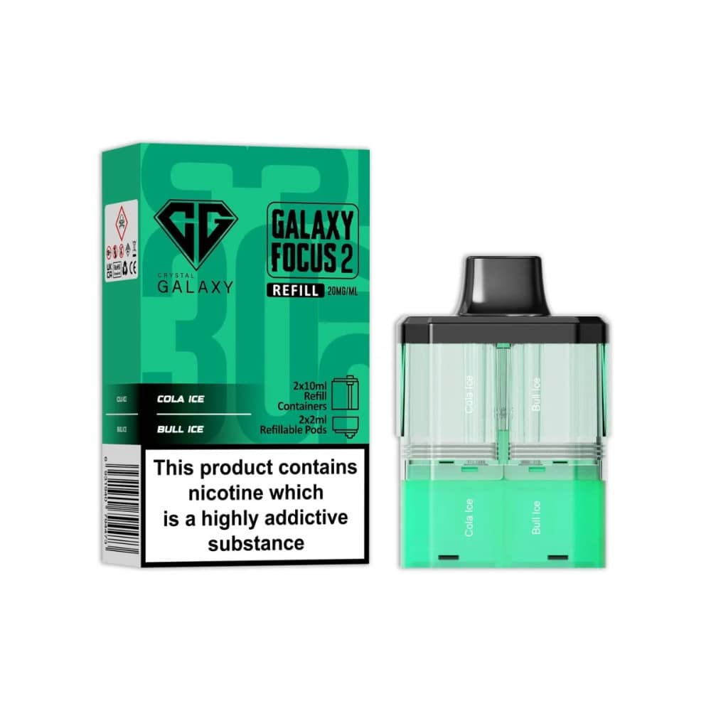 Crystal Galaxy 30k Focus 2 Pods Cola Ice / Bull Ice
