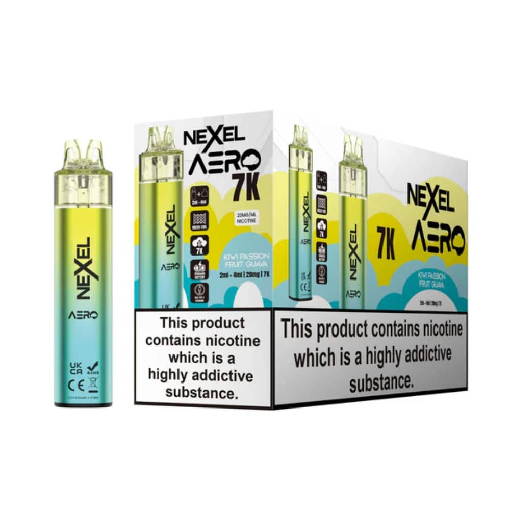 Nexel Aero 7k Kiwi Passionfruit Guava