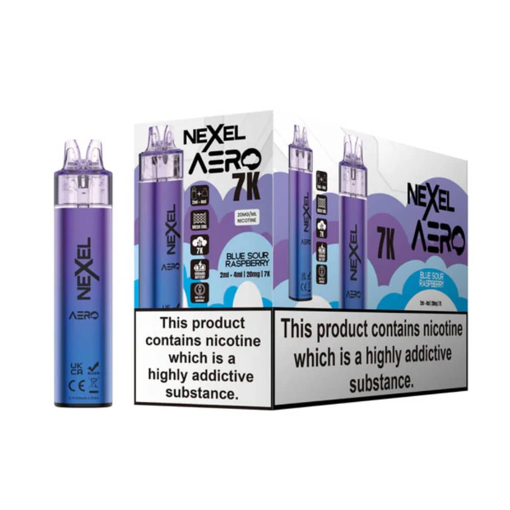 Nexel Aero 7k Blue Sour Raspberry