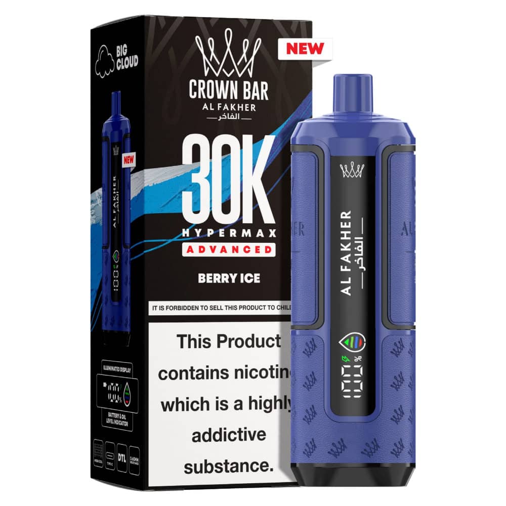 Al Fakher 30k Hypermax Prefilled Vape Kit Berry Ice