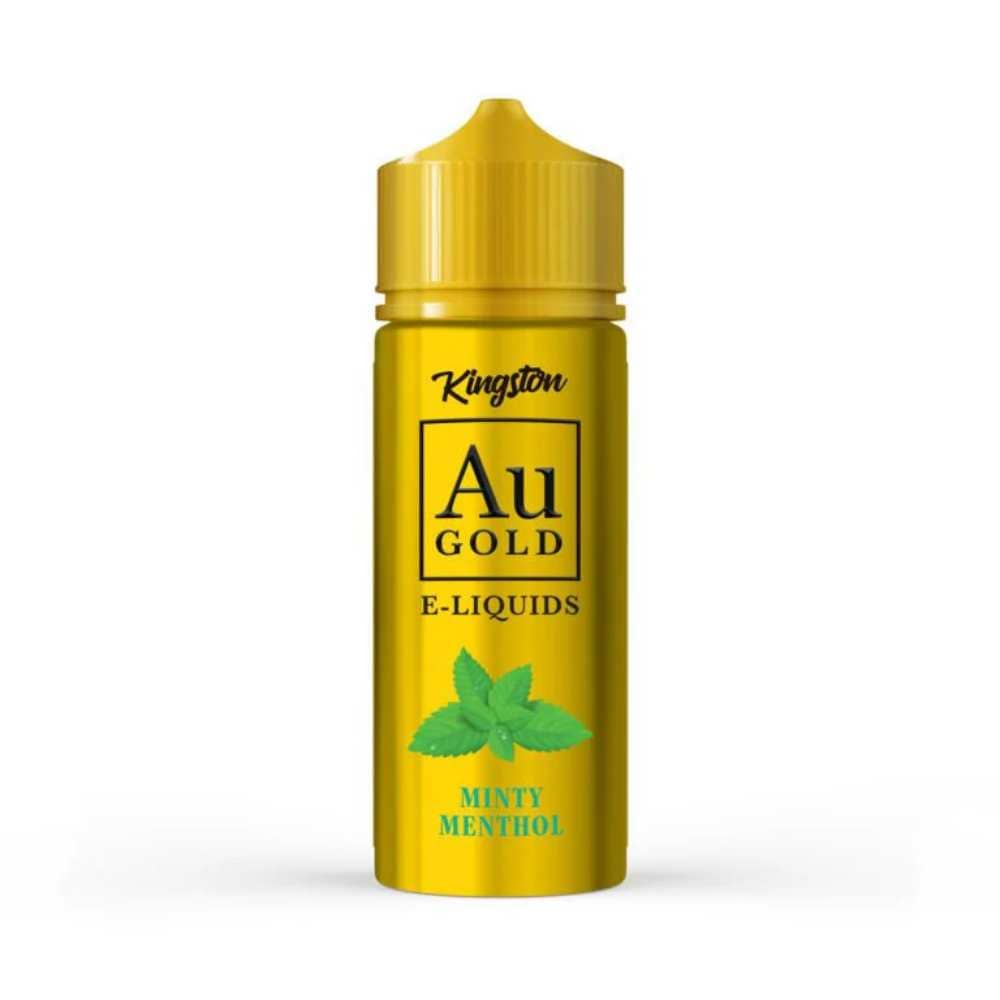 Kingston Au Gold 100ml E-Liquids Minty Menthol