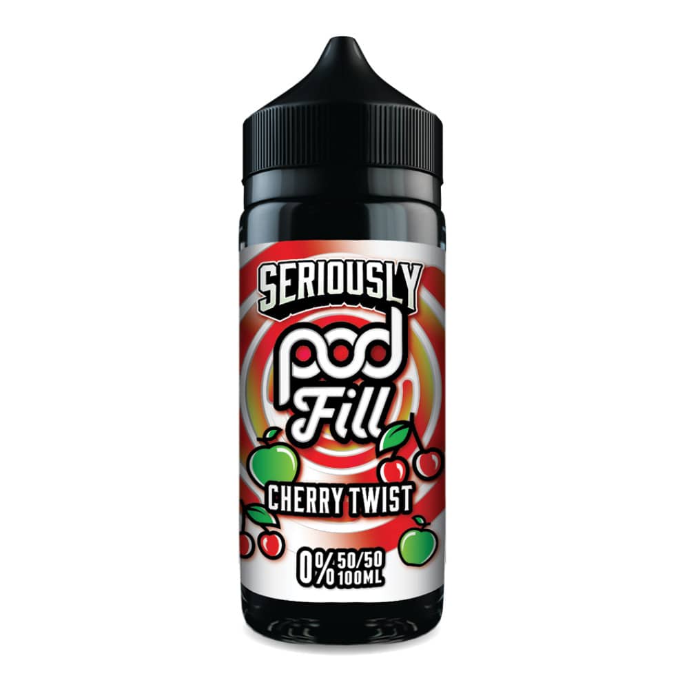 Doozy Vape Seriously Pod Fill 100ml E-Liquids Cherry Twist