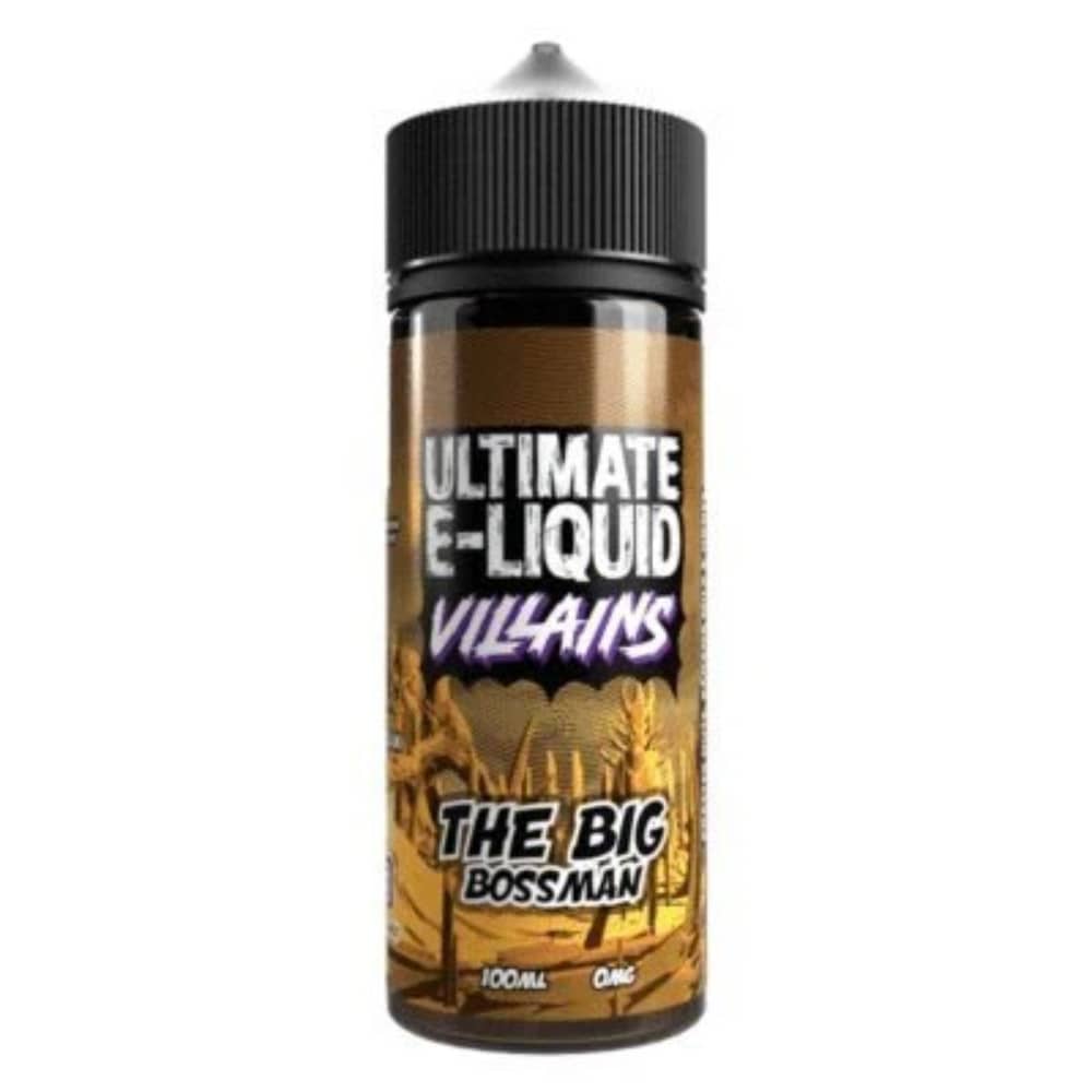 Ultimate Puff Villains 100ml E-Liquids The Big Boss Man