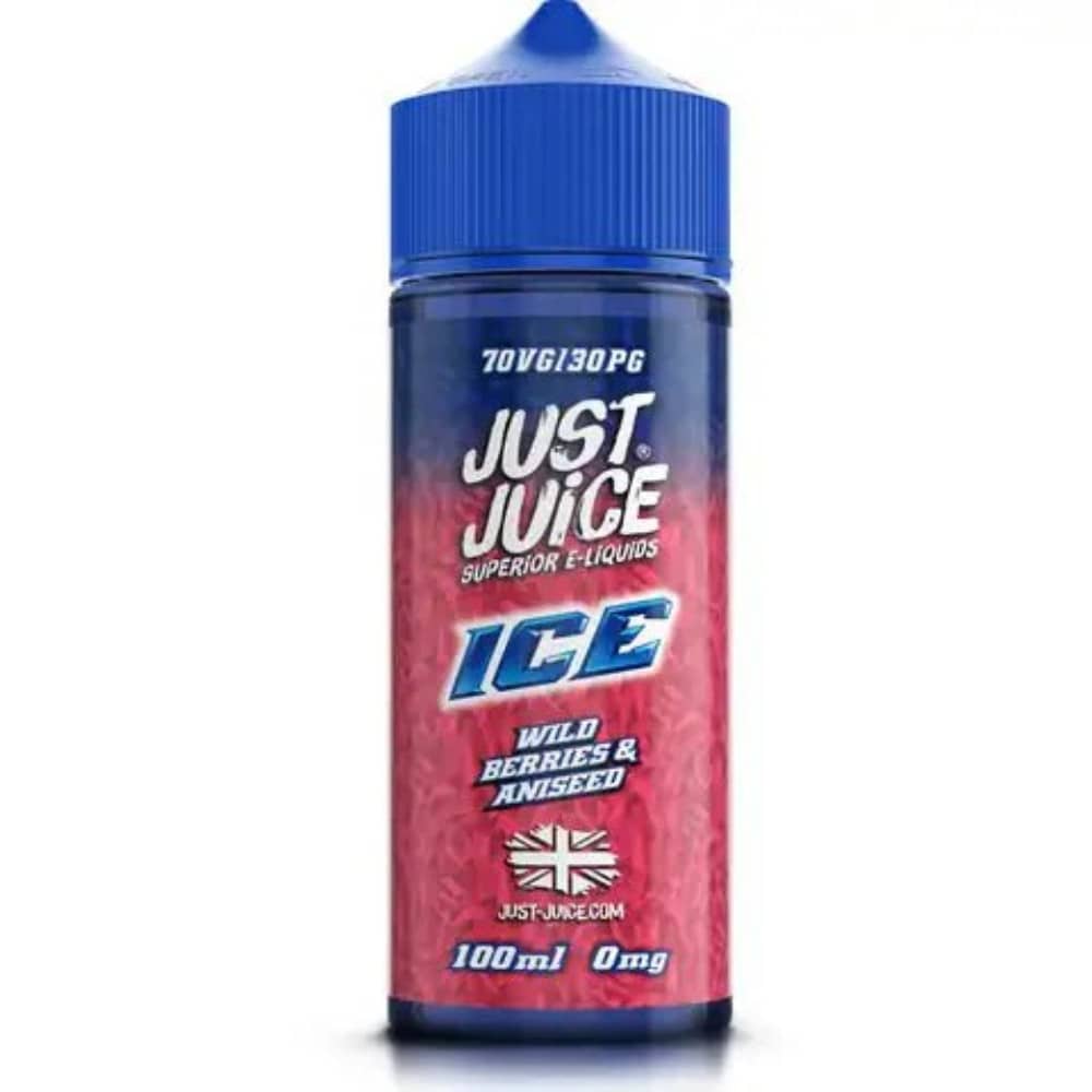 Just Juice Ice 100ml E-Liquids Wild Berries & Aniseed