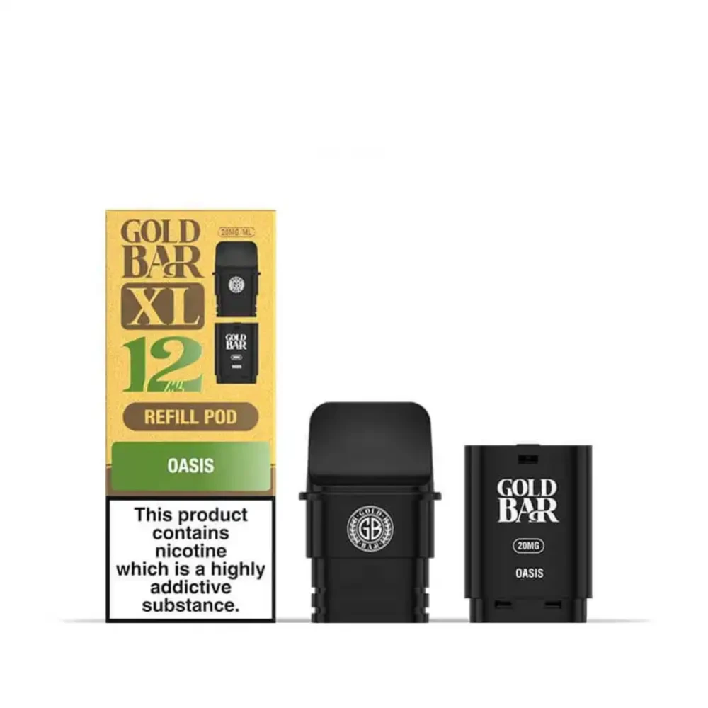 Gold Bar XL 10k Refill Pods Oasis