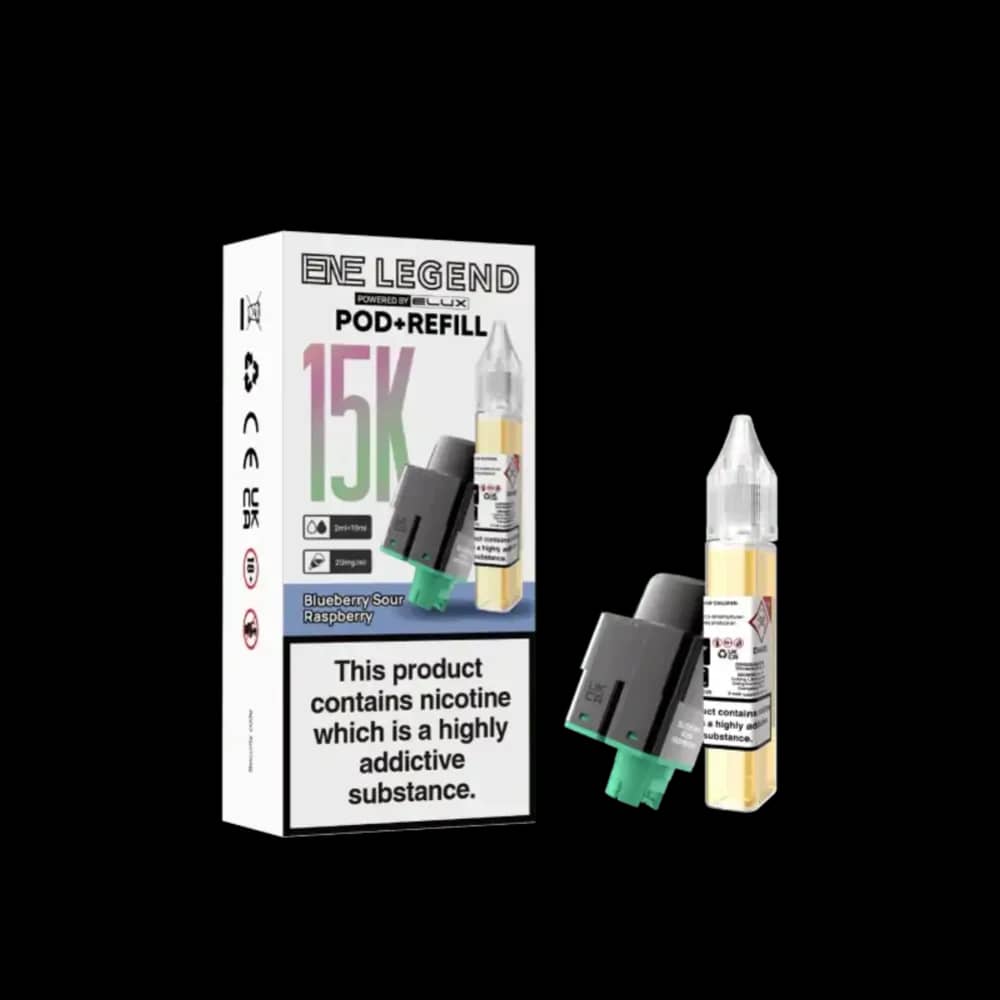 Elux Ene Legend 15k Refill Pods Blueberry Sour Raspberry