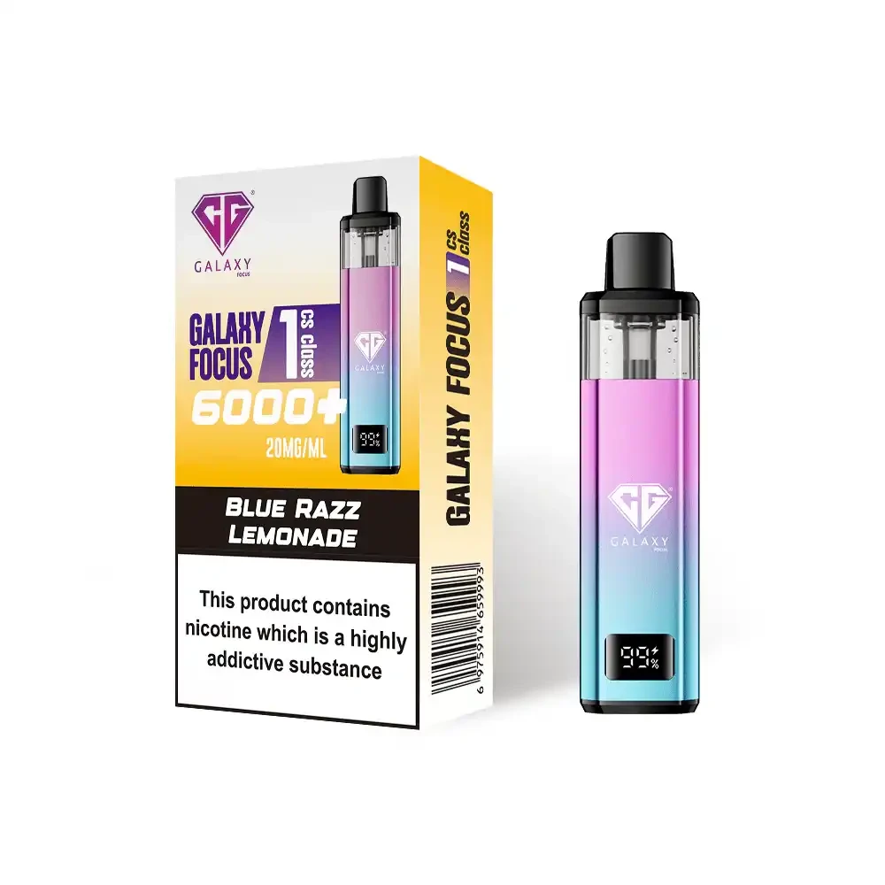 Crystal Galaxy Focus 6k Blue Razz Lemonade