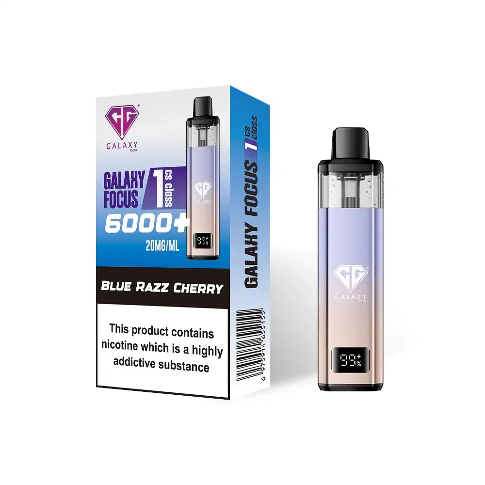 Crystal Galaxy Focus 6k Blue Razz Cherry