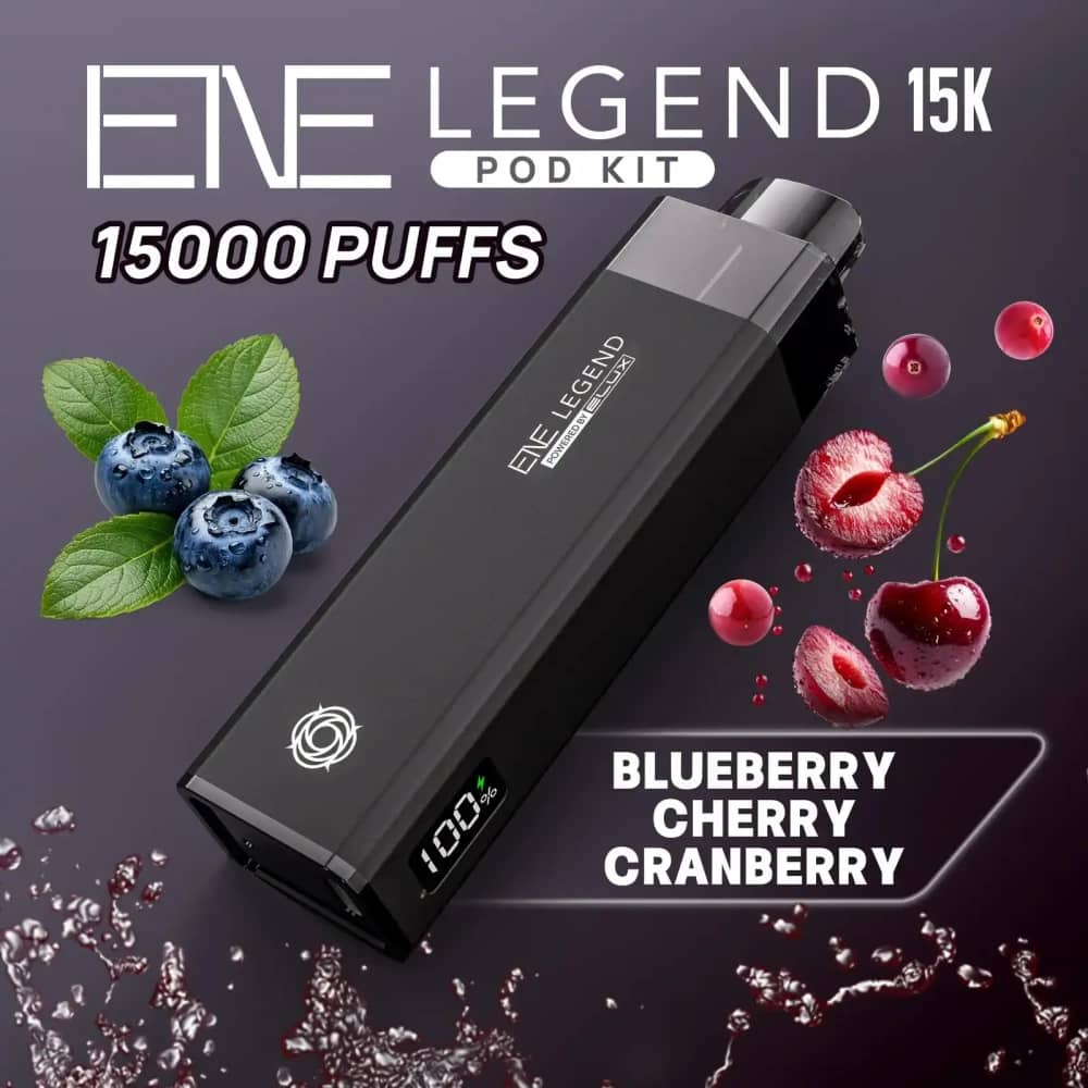 Elux Ene Legend 15k Blueberry Cherry Cranberry