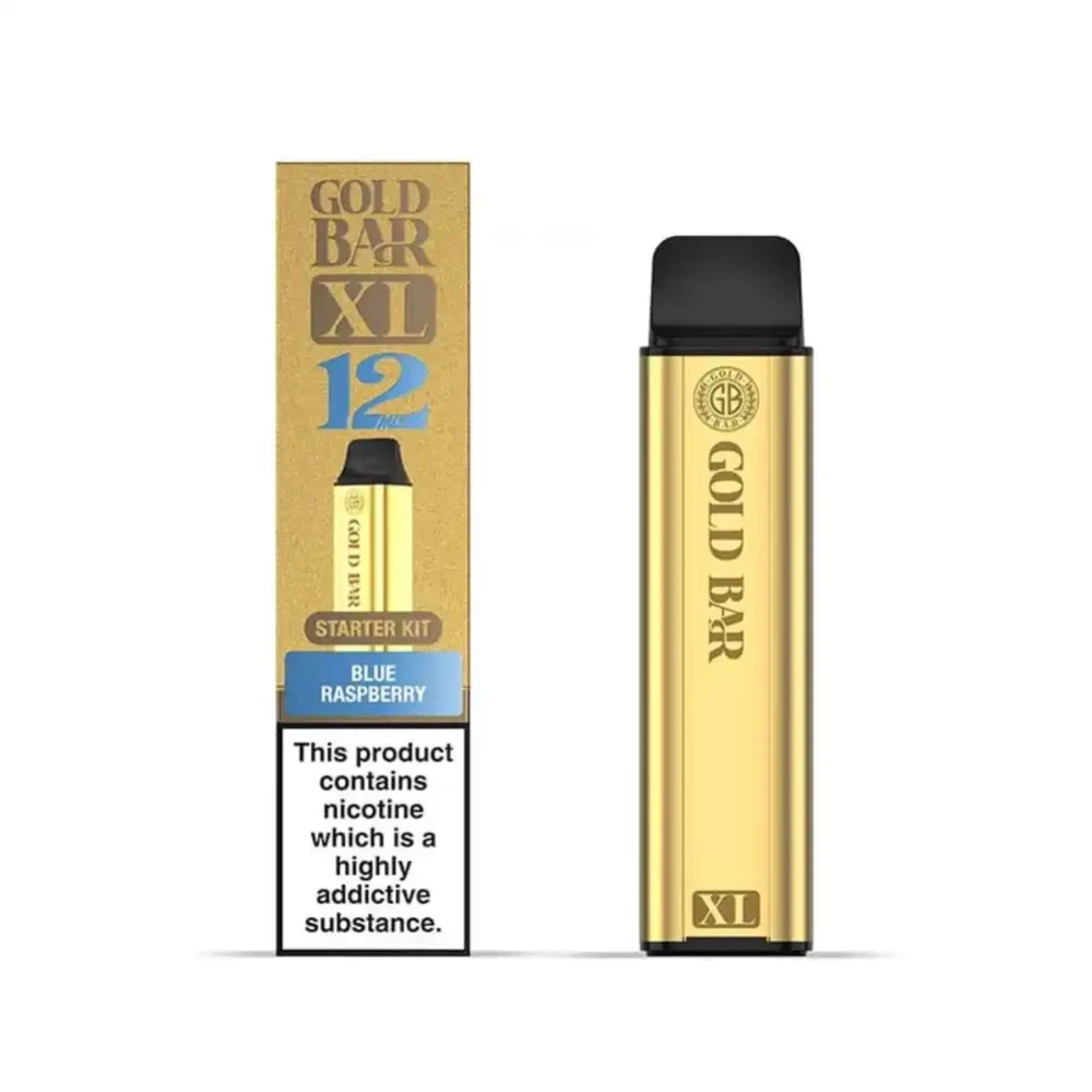 Gold Bar XL 10K Blue Raspberry