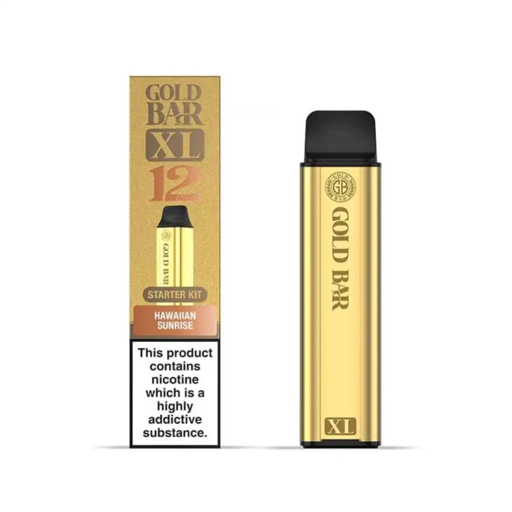 Gold Bar XL 10K Hawaiian Sunrise