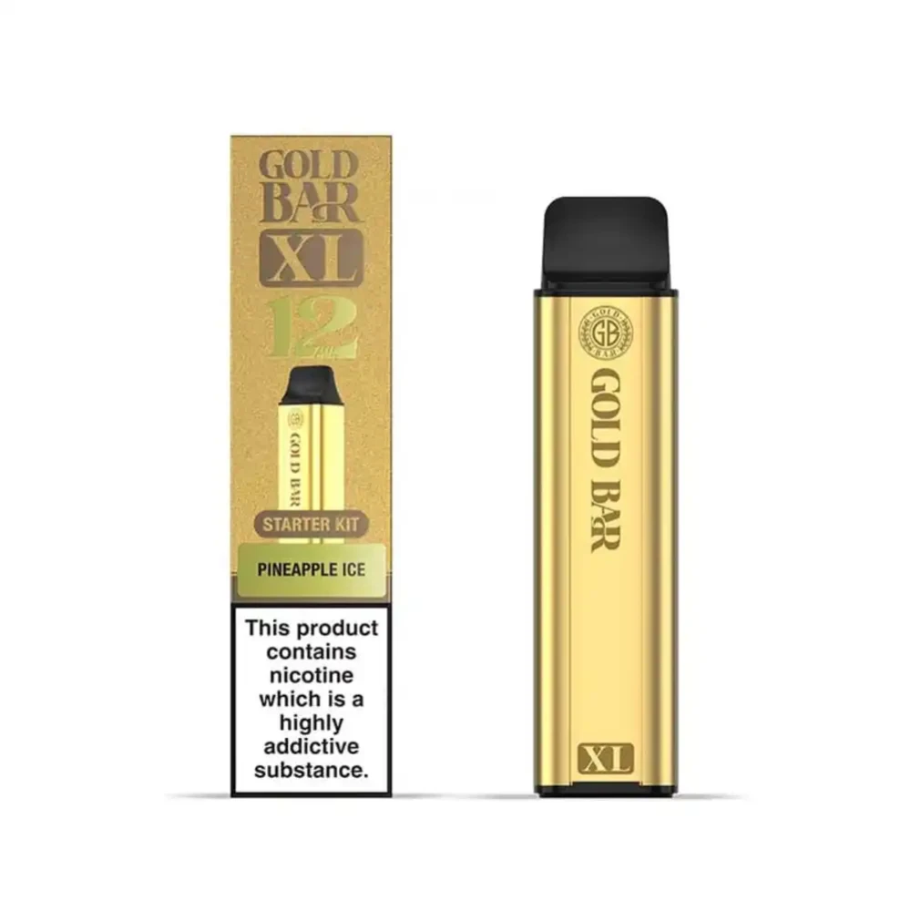 Gold Bar XL 10K Pineapple Ice