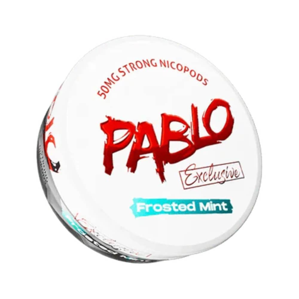 Pablo Nicotine Pouches Frosted Mint 50mg