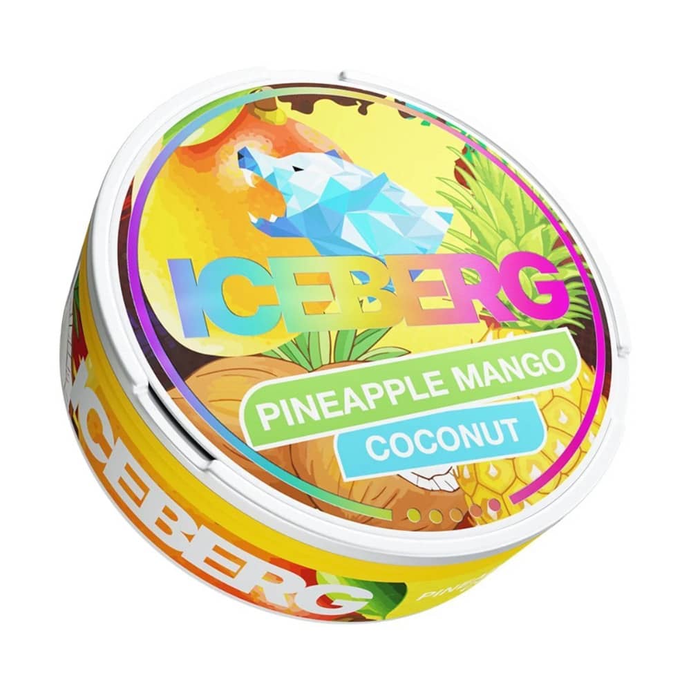 Iceberg Nicotine Pouches Pineapple Mango coconut