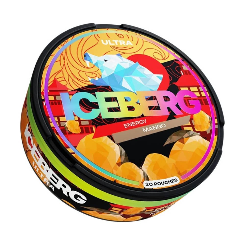 Iceberg Nicotine Pouches Energy Mango