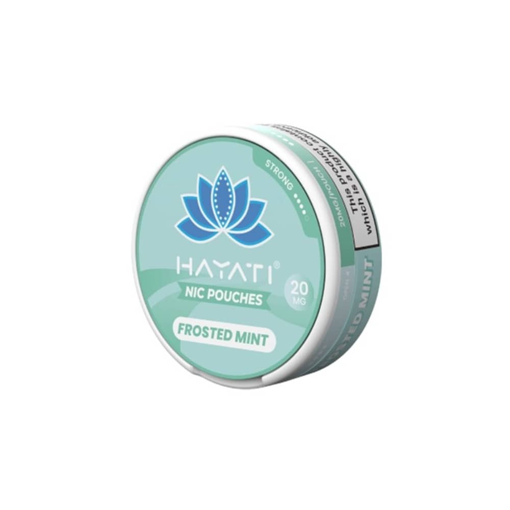 Hayati Nicotine Pouches Frosted Mint 12mg