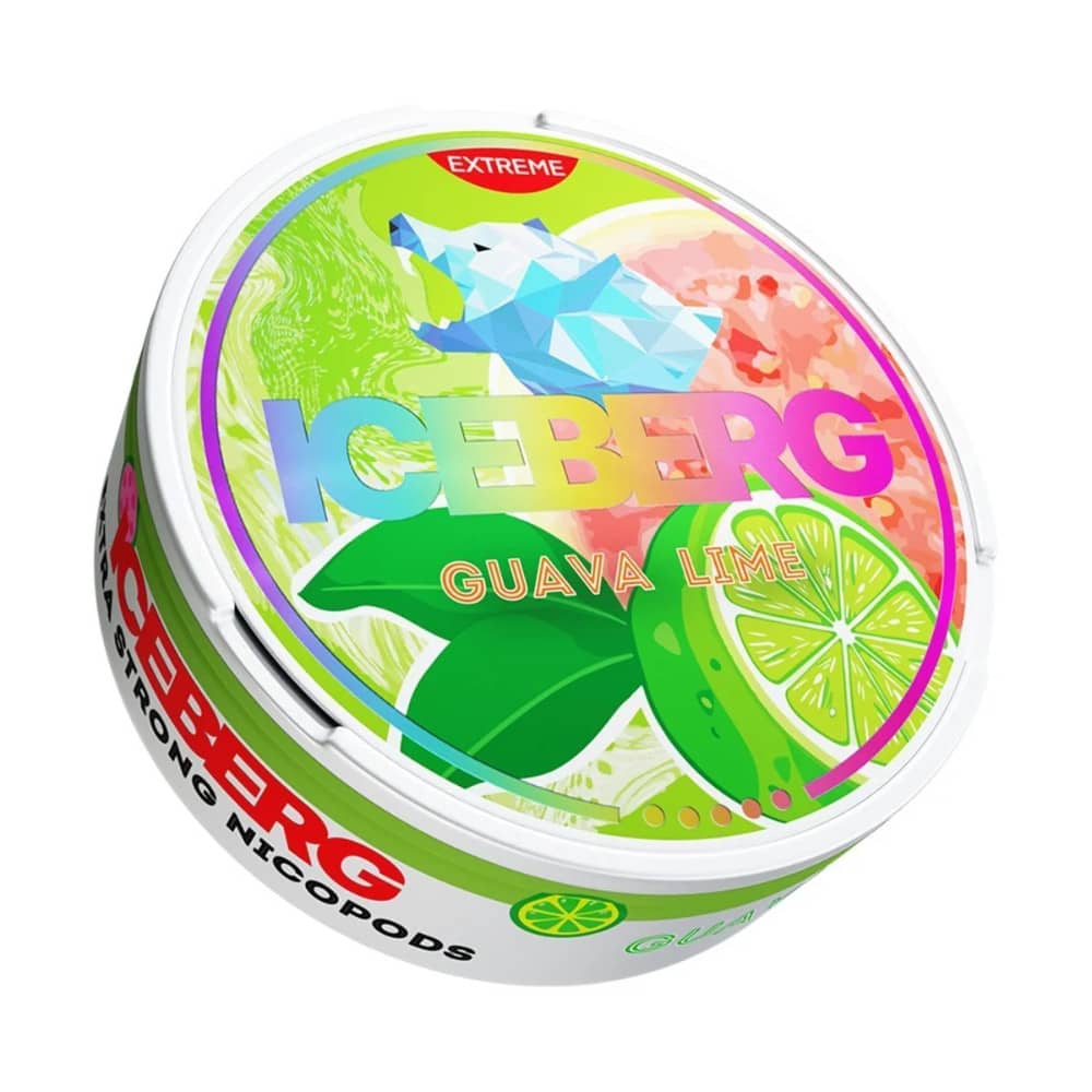 Iceberg Nicotine Pouches Guava Lime
