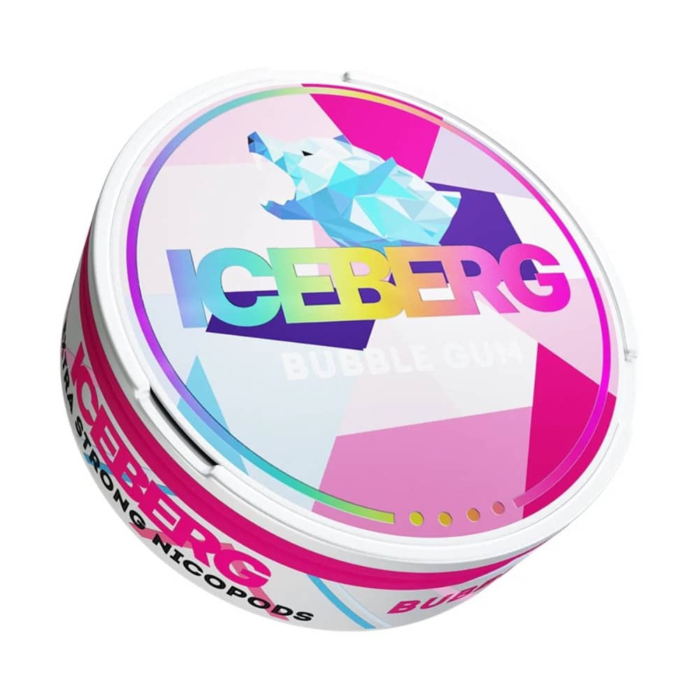 Iceberg Nicotine Pouches Bubblegum