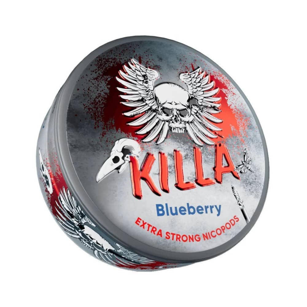 Killa Nicotine Pouches Blueberry 16mg