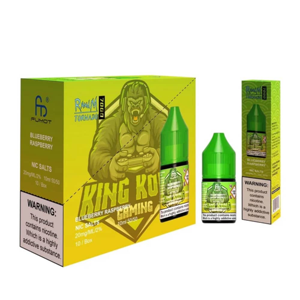 RandM 7000 Nic Salts E-Liquids 10ml Blueberry Raspberry