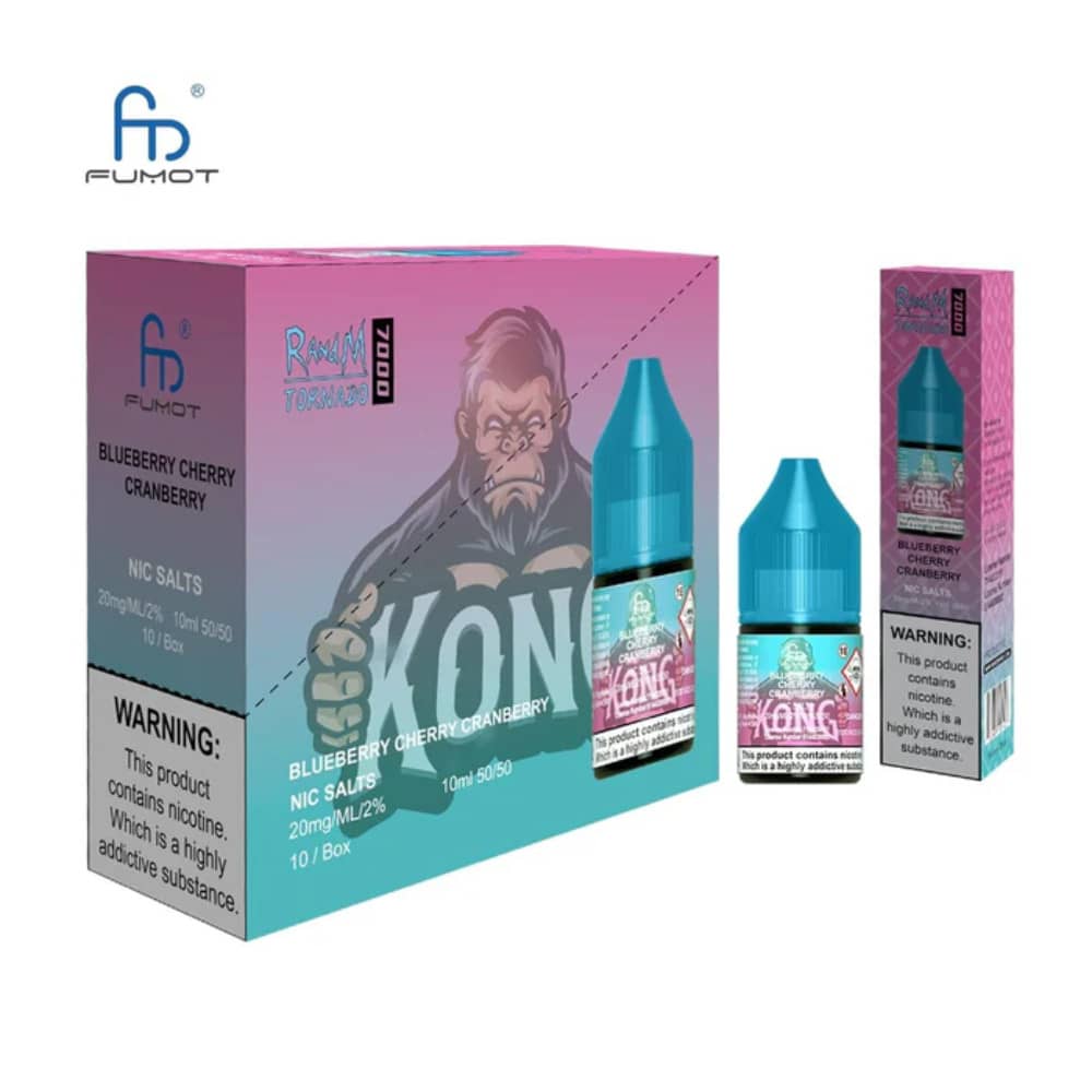 RandM 7000 Nic Salts E-Liquids 10ml Blueberry Cherry Cranberry